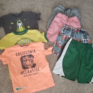 Lot of Boys Summer Wear sz 6-7x